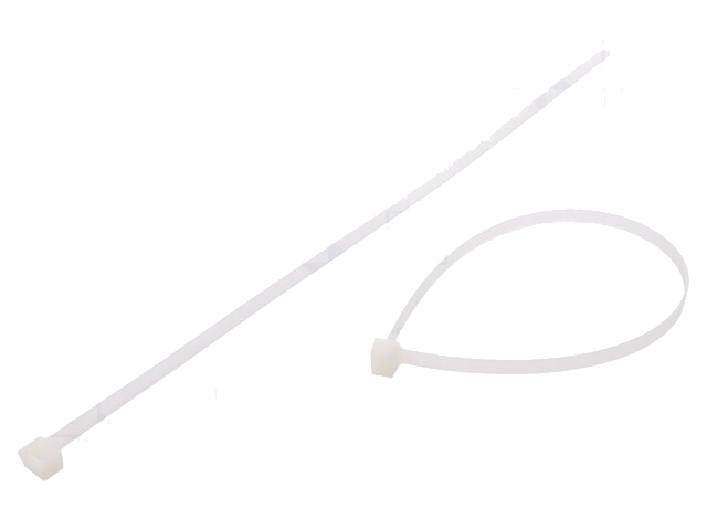 Kabelbinder; L: 365mm; W: 7,6mm; polyamide; 670N; natuurlijk; T Kabelbinder; L: 365mm; W: 7,6mm; polyamide; 670N; natuurlijk; T